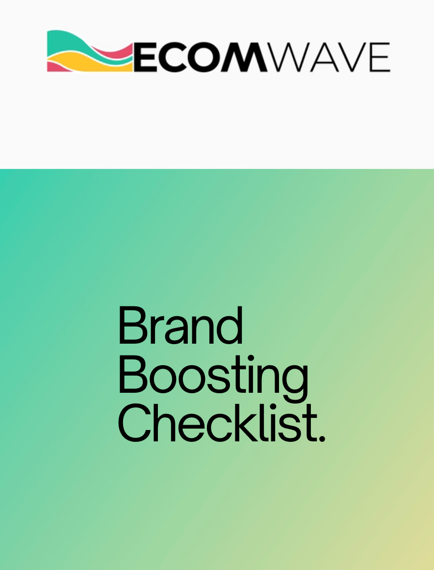 Brand Boosting Checklist - FREE!